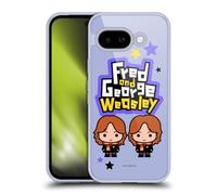 Head Case Designs Officially Licensed Harry Potter Fred & George Weasley Deathly Hallows XXVIII Gel Case [Military Grade Protection] Compatible With Google Pixel 9A