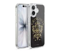 Head Case Designs Officially Licensed Harry Potter Gringotts Crest Sorcerer's Stone I Gel Case [Military Grade Protection] Compatible with Apple iPhone 17 and Compatible with MagSafe