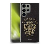 Head Case Designs Officially Licensed Harry Potter Gringotts Crest Sorcerer's Stone I Hard Back Case Compatible With Samsung Galaxy S24 Ultra 5G
