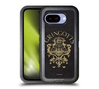 Head Case Designs Officially Licensed Harry Potter Gringotts Crest Sorcerer's Stone I Ultra-Armoured Shockproof Case [Military Grade Protection] Compatible With Google Pixel 9A
