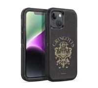Head Case Designs Officially Licensed Harry Potter Gringotts Crest Sorcerer's Stone I Ultra-Armoured Shockproof Case [Military Grade Protection] Compatible With Apple iPhone 14