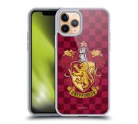 Head Case Designs Officially Licensed Harry Potter Gryffindor Crest 2 Sorcerer's Stone I Gel Case [Military Grade Protection] Compatible with Apple iPhone 11 Pro and Compatible with MagSafe