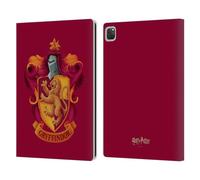 Head Case Designs Officially Licensed Harry Potter Gryffindor Crest Chamber Of Secrets I Leather Wallet Case Compatible With Apple iPad Pro 13 M4 2024