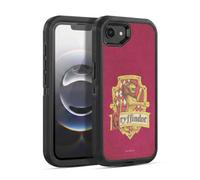 Head Case Designs Officially Licensed Harry Potter Gryffindor Crest Sorcerer's Stone I Ultra-Armoured Shockproof Case [Military Grade Protection] Compatible With Apple iPhone 16e / iPhone 17e