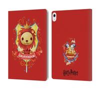 Head Case Designs Officially Licensed Harry Potter Gryffindor Deathly Hallows II Leather Wallet Case Compatible With Apple iPad Air 13 2024/2025