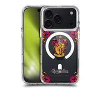 Head Case Designs Officially Licensed Harry Potter Gryffindor Houses Shockproof Bumper Case [Military Grade Protection] Compatible with Apple iPhone 17 Pro and Compatible with MagSafe