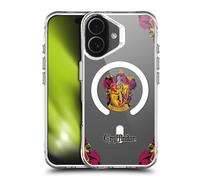 Head Case Designs Officially Licensed Harry Potter Gryffindor Houses Shockproof Bumper Case [Military Grade Protection] Compatible with Apple iPhone 17 and Compatible with MagSafe