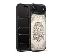 Head Case Designs Officially Licensed Harry Potter Gryffindor Parchment Sorcerer's Stone I Gel Armour Case [Military Grade Protection] Compatible With Apple iPhone 17 Air