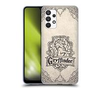 Head Case Designs Officially Licensed Harry Potter Gryffindor Parchment Sorcerer's Stone I Gel Case [Military Grade Protection] Compatible With Samsung Galaxy A32 (2021)