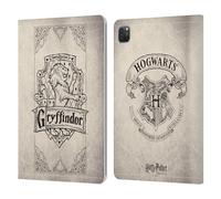 Head Case Designs Officially Licensed Harry Potter Gryffindor Parchment Sorcerer's Stone I Leather Wallet Case Compatible With Apple iPad Pro 11 2020/2021 / 2022
