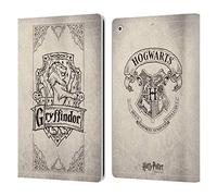 Head Case Designs Officially Licensed Harry Potter Gryffindor Parchment Sorcerer's Stone I Leather Wallet Case Compatible With Apple iPad 10.2 2019/2020/2021