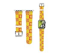 Head Case Designs Officially Licensed Harry Potter Gryffindor Sorcerer's Stone III Genuine Leather Watch Strap Compatible With Apple Watch 38/40/41mm