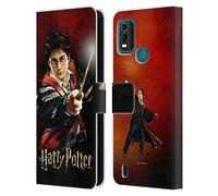 Head Case Designs Officially Licensed Harry Potter Harry Portrait Prisoner Of Azkaban II Leather Book Wallet Case Cover Compatible With Nokia G11 Plus