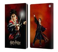 Head Case Designs Officially Licensed Harry Potter Harry Portrait Prisoner Of Azkaban II Leather Wallet Case Compatible With Fire HD 8/Fire HD 8 Plus 2020