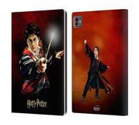 Head Case Designs Officially Licensed Harry Potter Harry Portrait Prisoner Of Azkaban II Leather Wallet Case Compatible With Apple iPad Pro 11 M4/M5 2024/2025