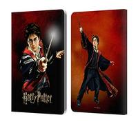 Head Case Designs Officially Licensed Harry Potter Harry Portrait Prisoner Of Azkaban II Leather Wallet Case Compatible With Kindle Paperwhite 1/2 / 3