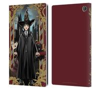 Head Case Designs Officially Licensed Harry Potter Harry Potter 25th Anniversary Anime Leather Wallet Case Compatible With Amazon Fire Max 11 2023
