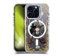 Head Case Designs Officially Licensed Harry Potter Harry Potter 25th Anniversary Anime Shockproof Bumper Case [Military Grade] Compatible with Apple iPhone 15 Pro and Compatible with MagSafe