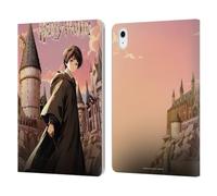 Head Case Designs Officially Licensed Harry Potter Harry Potter Anime Celebration Leather Wallet Case Compatible With Apple iPad Air 11 2020/2022/2024/2025