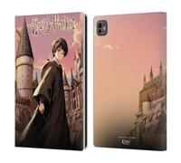 Head Case Designs Officially Licensed Harry Potter Harry Potter Anime Celebration Leather Wallet Case Compatible With Apple iPad Pro 11 M4/M5 2024/2025