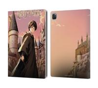 Head Case Designs Officially Licensed Harry Potter Harry Potter Anime Celebration Leather Wallet Case Compatible With Apple iPad Pro 12.9 2020/2021/2022