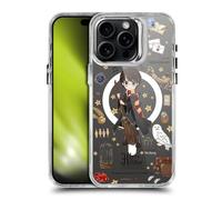 Head Case Designs Officially Licensed Harry Potter Harry Potter Magical Icons Shockproof Bumper Case [Military Grade Protection] Compatible with Apple iPhone 15 Pro Max and Compatible with MagSafe