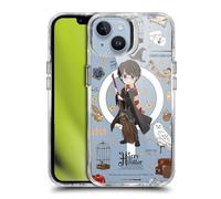 Head Case Designs Officially Licensed Harry Potter Harry Potter Magical Icons Shockproof Bumper Case [Military Grade Protection] Compatible with Apple iPhone 14 and Compatible with MagSafe