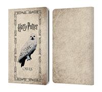 Head Case Designs Officially Licensed Harry Potter Hedwig Owl Prisoner Of Azkaban III Leather Wallet Case Compatible With Kindle Paperwhite 1/2 / 3