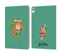 Head Case Designs Officially Licensed Harry Potter Herbology Deathly Hallows II Leather Wallet Case Compatible With Apple iPad Air 13 2024/2025