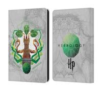 Head Case Designs Officially Licensed Harry Potter Herbology Deathly Hallows IV Leather Wallet Case Compatible With Amazon Kindle Paperwhite 6