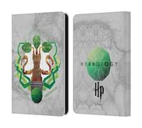 Head Case Designs Officially Licensed Harry Potter Herbology Deathly Hallows IV Leather Wallet Case Compatible With Amazon Kindle 11th Gen (2024)
