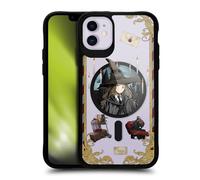 Head Case Designs Officially Licensed Harry Potter Hermione Granger 25th Anniversary Anime Black Shockproof Bumper Case [Military Grade] Compatible with iPhone 11 and Compatible with MagSafe