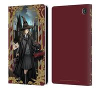 Head Case Designs Officially Licensed Harry Potter Hermione Granger 25th Anniversary Anime Leather Wallet Case Compatible With Amazon Fire 7 2022