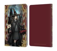 Head Case Designs Officially Licensed Harry Potter Hermione Granger 25th Anniversary Anime Leather Wallet Case Compatible With Kindle Paperwhite 1/2 / 3