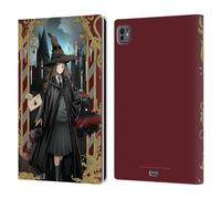 Head Case Designs Officially Licensed Harry Potter Hermione Granger 25th Anniversary Anime Leather Wallet Case Compatible With Apple iPad Pro 11 M4/M5 2024/2025