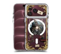 Head Case Designs Officially Licensed Harry Potter Hermione Granger 25th Anniversary Anime Shockproof Bumper Case [Military Grade] Compatible with Apple iPhone 18 Pro Max and Compatible with MagSafe