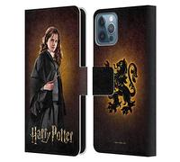 Head Case Designs Officially Licensed Harry Potter Hermione Granger Chamber Of Secrets IV Leather Wallet Case Compatible With Apple iPhone 12 / iPhone 12 Pro