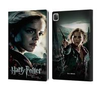 Head Case Designs Officially Licensed Harry Potter Hermione Granger Deathly Hallows VIII Leather Wallet Case Compatible With Apple iPad Pro 13 M4 2024