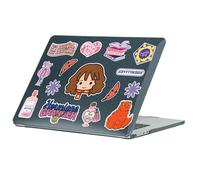 Head Case Designs Officially Licensed Harry Potter Hermione Granger Icons Black Glitter Hard Crystal Armour Laptop Case compatible with MacBook Air 13.6" M2 A2681/M3 A3113/M4 A3240 2022/2024/2025