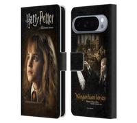 Head Case Designs Officially Licensed Harry Potter Hermione Granger Sorcerer's Stone II Leather Wallet Case Compatible With Google Pixel 10 Pro XL