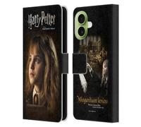 Head Case Designs Officially Licensed Harry Potter Hermione Granger Sorcerer's Stone II Leather Wallet Case Compatible With Apple iPhone 17