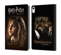 Head Case Designs Officially Licensed Harry Potter Hermione Granger Sorcerer's Stone II Leather Wallet Case Compatible With Apple iPad 10.9 2022/2025