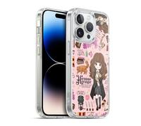 Head Case Designs Officially Licensed Harry Potter Hermione Model Deathly Hallows XXXVII Gel Case [Military Grade Protection] Compatible with Apple iPhone 14 Pro