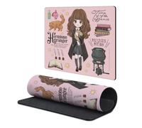 Head Case Designs Officially Licensed Harry Potter Hermione Pattern Graphics 9.84 x 11.81 x 0.12 inches (250 x 300 mm) - S Gaming Office Desk PC Keyboard Mouse Mat Pad