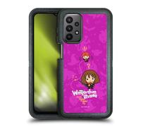Head Case Designs Officially Licensed Harry Potter Hermione Ron Spell Deathly Hallows I Ultra-Armoured Shockproof Case [Military Grade Protection] Compatible With Samsung Galaxy A23 / 5G (2022)