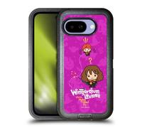 Head Case Designs Officially Licensed Harry Potter Hermione Ron Spell Deathly Hallows I Ultra-Armoured Shockproof Case [Military Grade Protection] Compatible With Google Pixel 9A