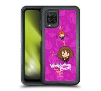 Head Case Designs Officially Licensed Harry Potter Hermione Ron Spell Deathly Hallows I Ultra-Armoured Shockproof Case [Military Grade Protection] Compatible With Samsung Galaxy A12 (2020)