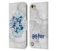 Head Case Designs Officially Licensed Harry Potter Hogwarts Aguamenti Deathly Hallows IX Leather Book Wallet Case Cover Compatible With Apple iPod Touch 5G 5th Gen