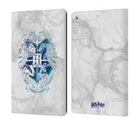 Head Case Designs Officially Licensed Harry Potter Hogwarts Aguamenti Deathly Hallows IX Leather Wallet Case Compatible With Apple iPad 10.2 2019/2020/2021