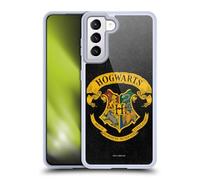 Head Case Designs Officially Licensed Harry Potter Hogwarts Crest Sorcerer's Stone I Gel Case [Military Grade Protection] Compatible with Samsung Galaxy S21 5G and Compatible with MagSafe